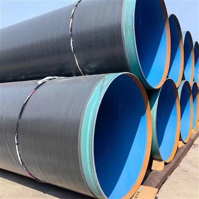 3PE Anti-Korrosioun Stahlpipe